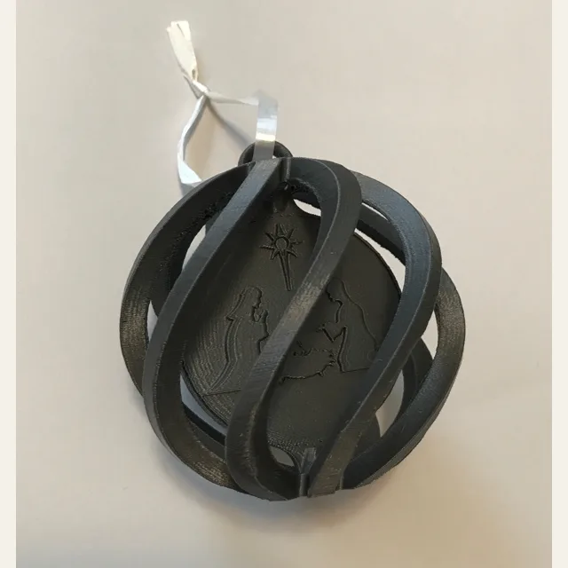 spinning nativity ornament