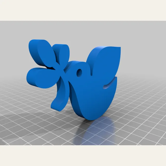 Christmas symbols by MBot3d - Dove