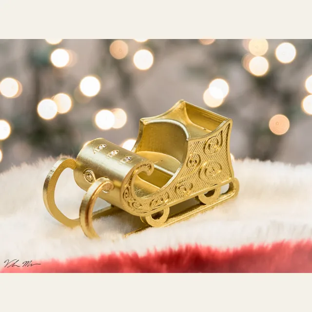 Sleigh Ornament