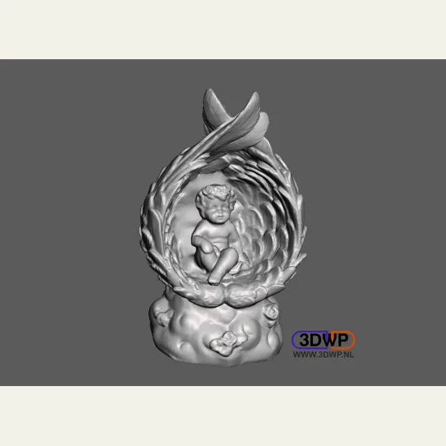 Angel Sculpture 3D Scan