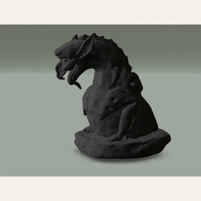 gargoyle 2 inspired by Cathedral Notre Dame from Paris