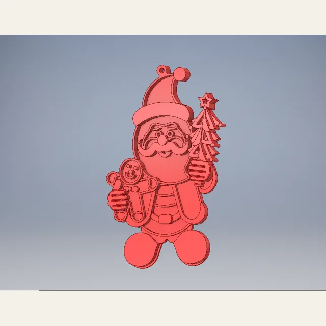 Santa & Gingerbread Man