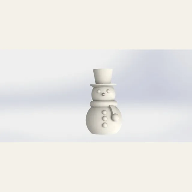 snowman Christmas Decoration simple