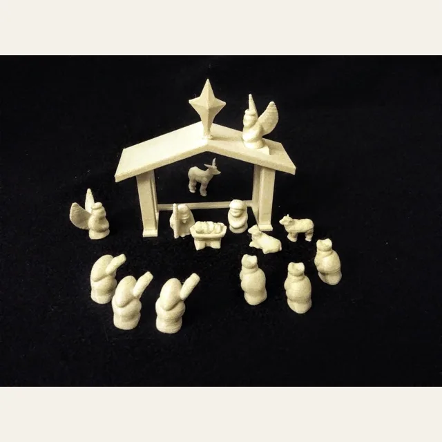 No-Supports Nativity Set