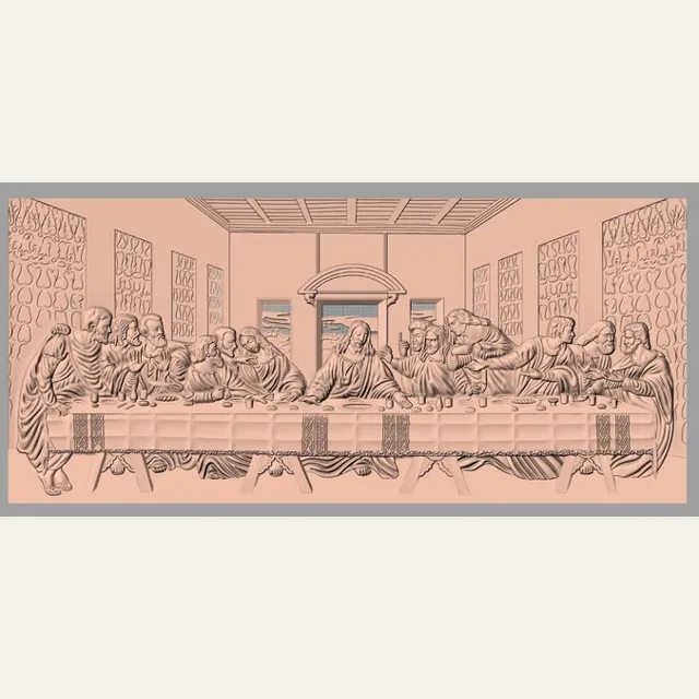 Last Supper watertight relief