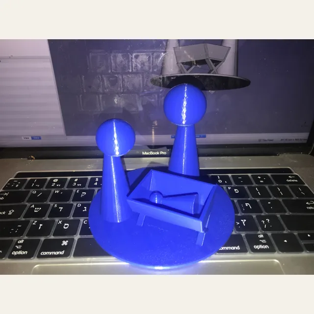 Abstract Christmas Nativity Scene