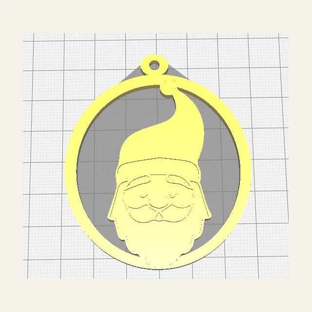 Santa Claus Christmas ornament
