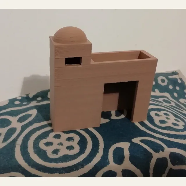 House for the nativity scene
