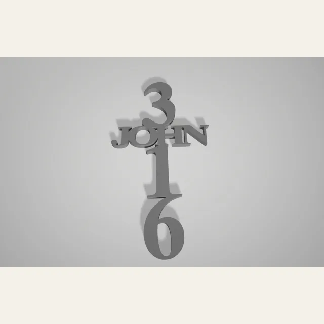 John 3:16 Cross
