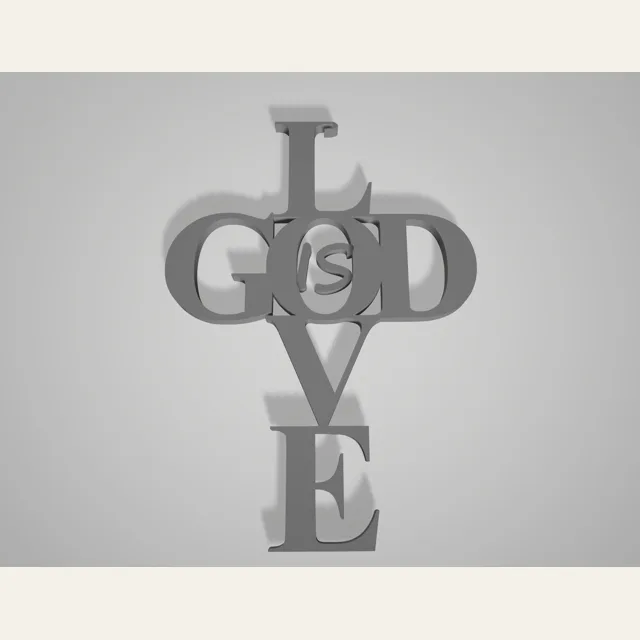 God Is Love cross