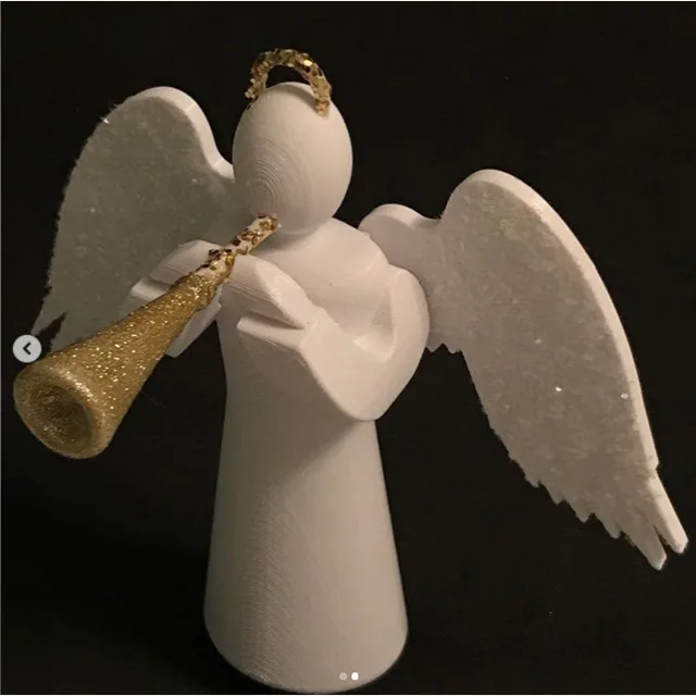 Angel Ornament with Trumpet