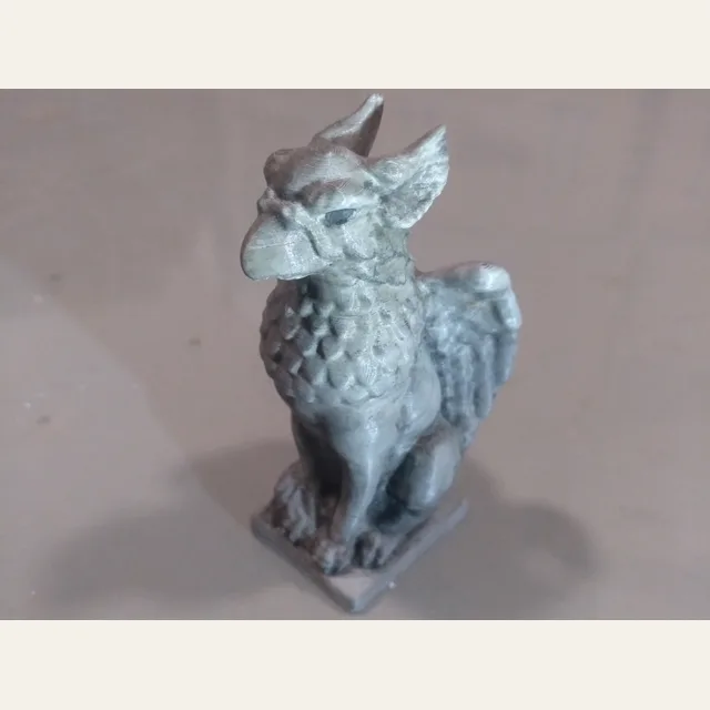 Griffon | Griffin | Gryphon Sculpture (3D Scan, printable)