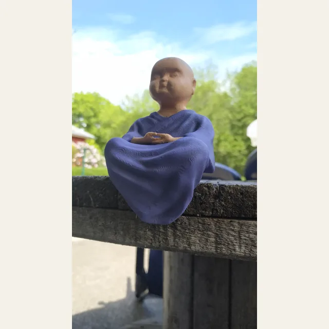 Sitting Monk