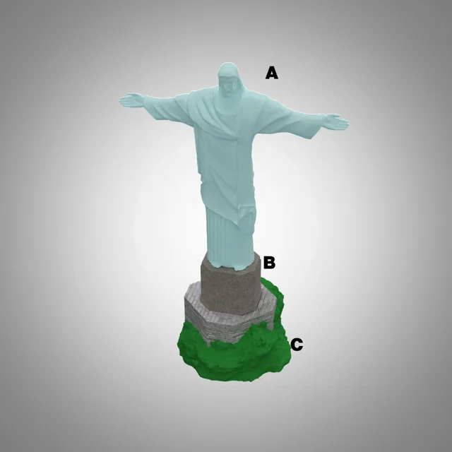 Brazilian Jesus Christ History Model