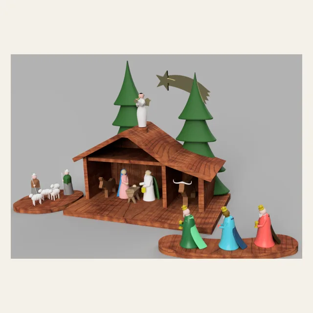 Nativity Scene (Weihnachtskrippe)