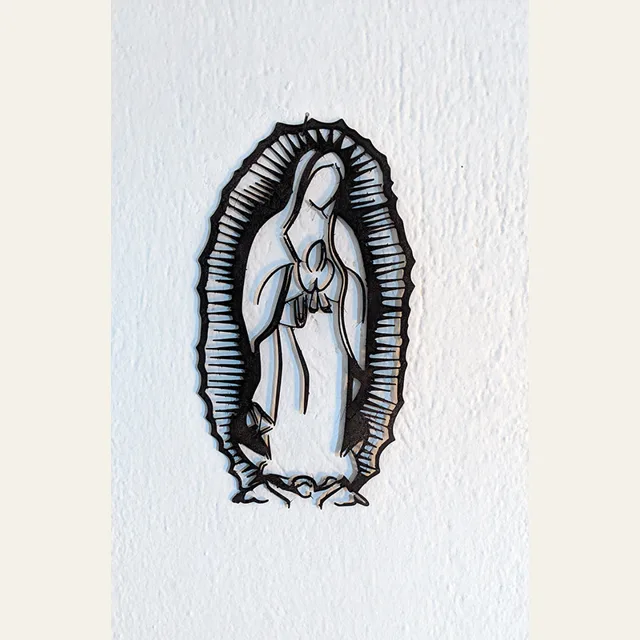 Virgin of Guadalupe. Wall mounted