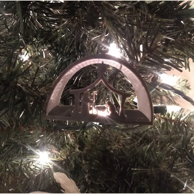 Marycsaville Nativity Ornament Fixed Stl