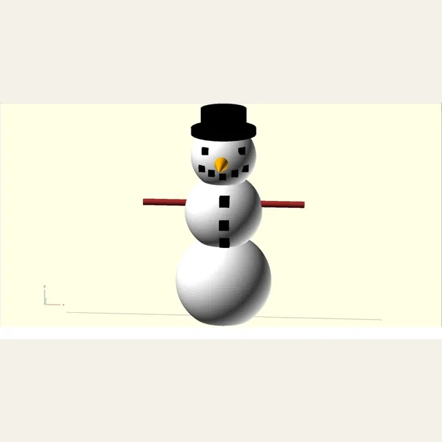Simple Snowman