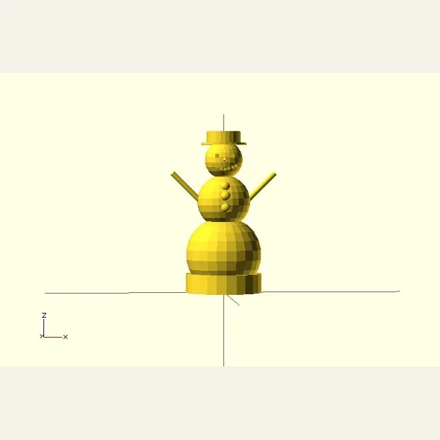 Snazzy Snowman