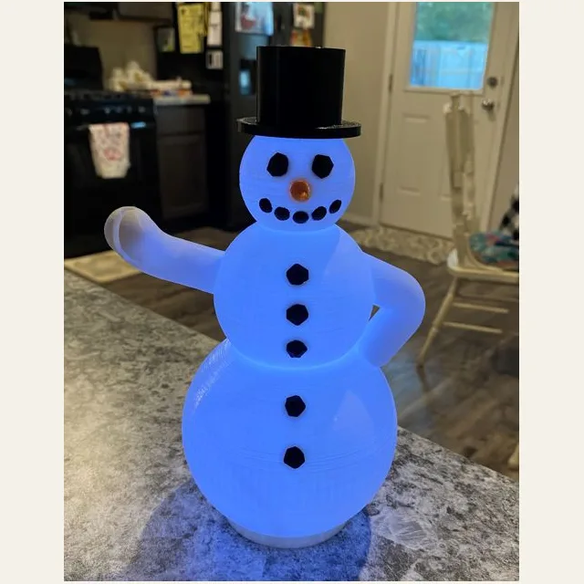 Glowing Snowman