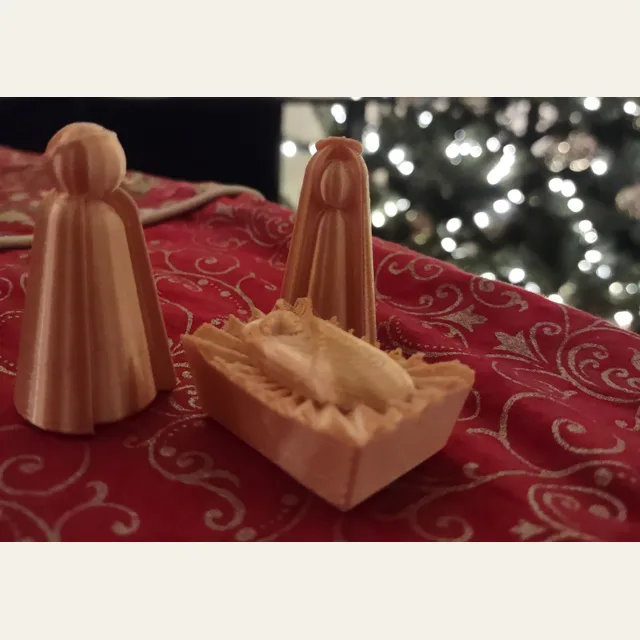 Minimalist Nativity