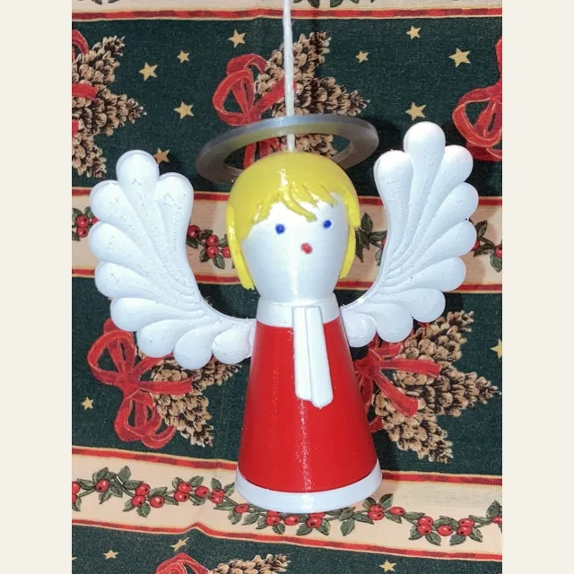 Colorful Christmas Tree Ornament - Angel