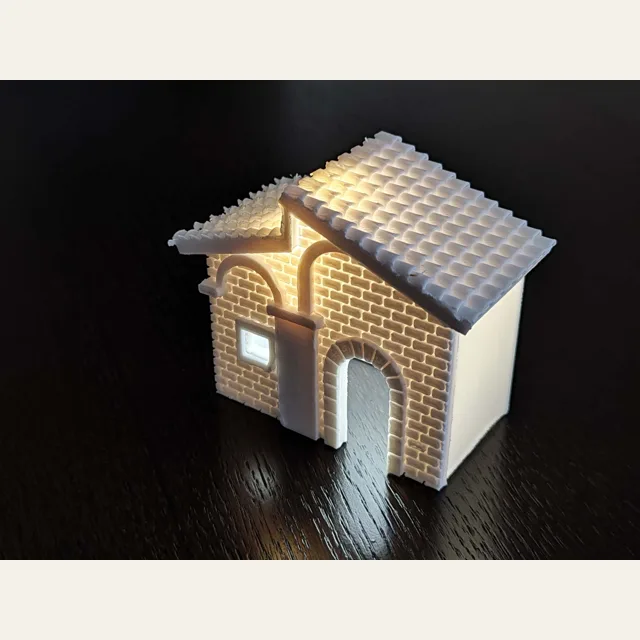 House of the Christmas crib