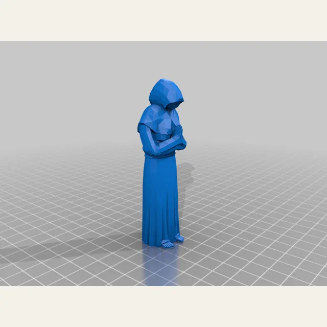 monk statue
