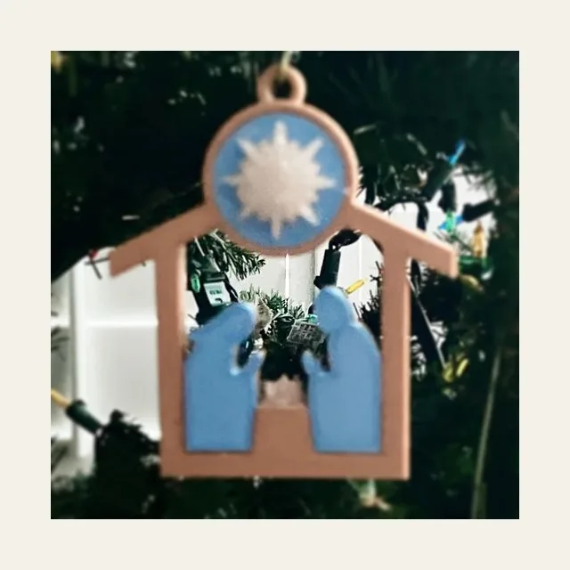 Nativity Christmas Ornament