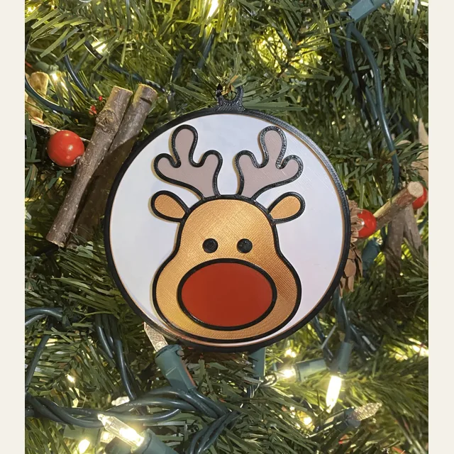 Cute Reindeer Ornament
