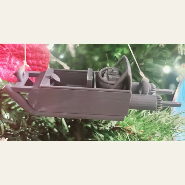 Santa's Super Sleigh Ornament