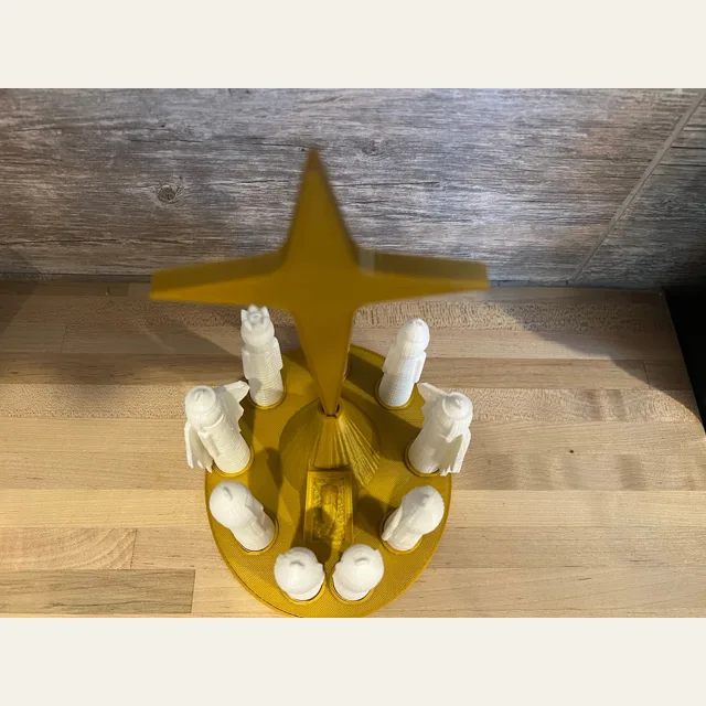 Nativity Star and Ornaments