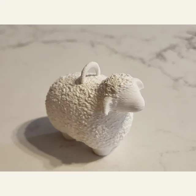 Wooly Sheep - Tree Ornament