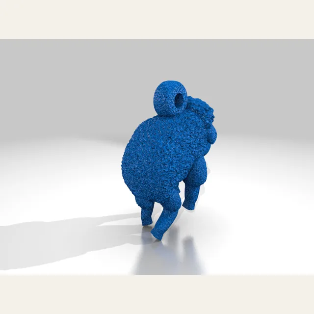 Little sheep ornament