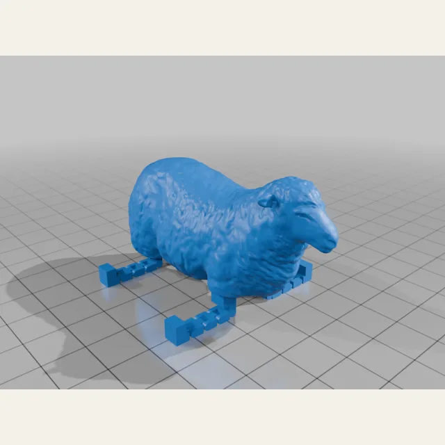 Sheep with floppy legs