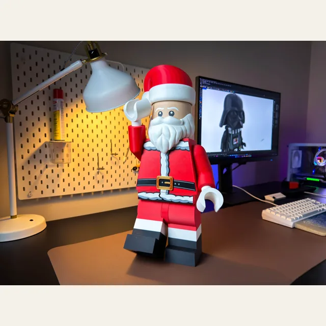 The FREE Santa Claus Modular Figure! Ho Ho Ho!