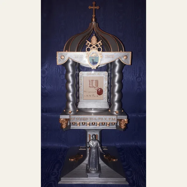 Ambrosian-style monstrance/reliquary