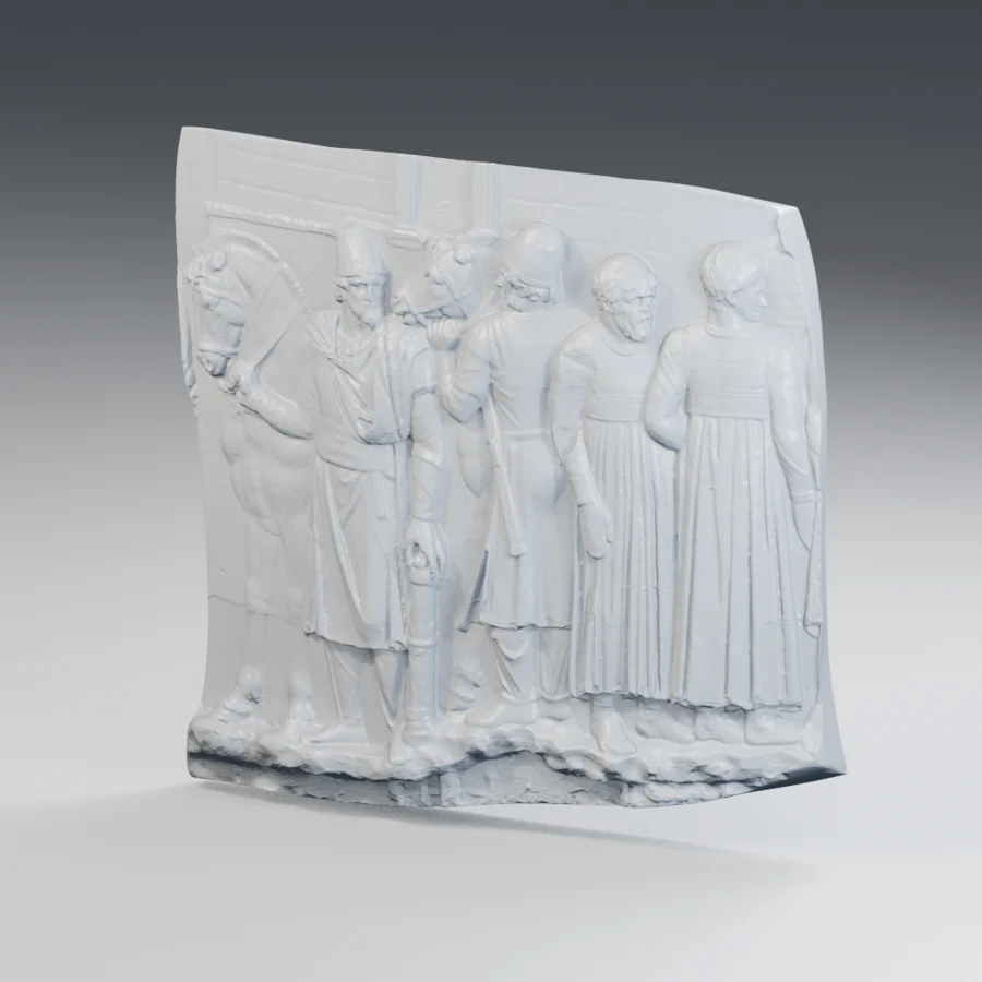 Ambassade de peuples étrangers — relief