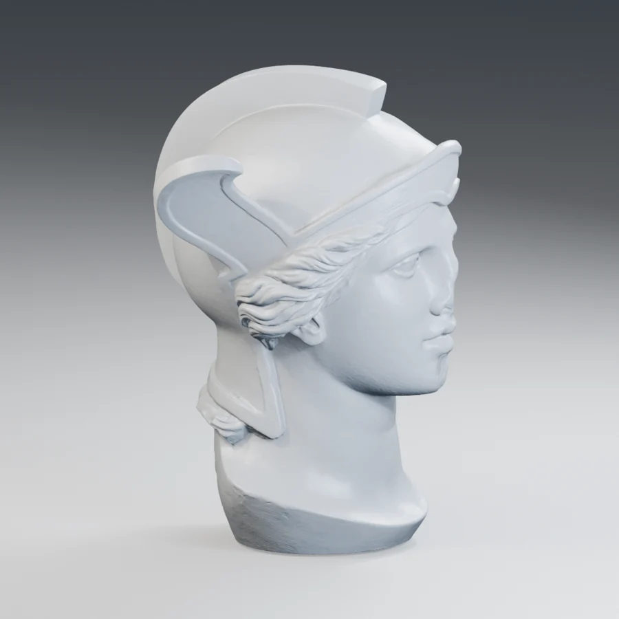 Fragment de statue d'Athéna Parthénos