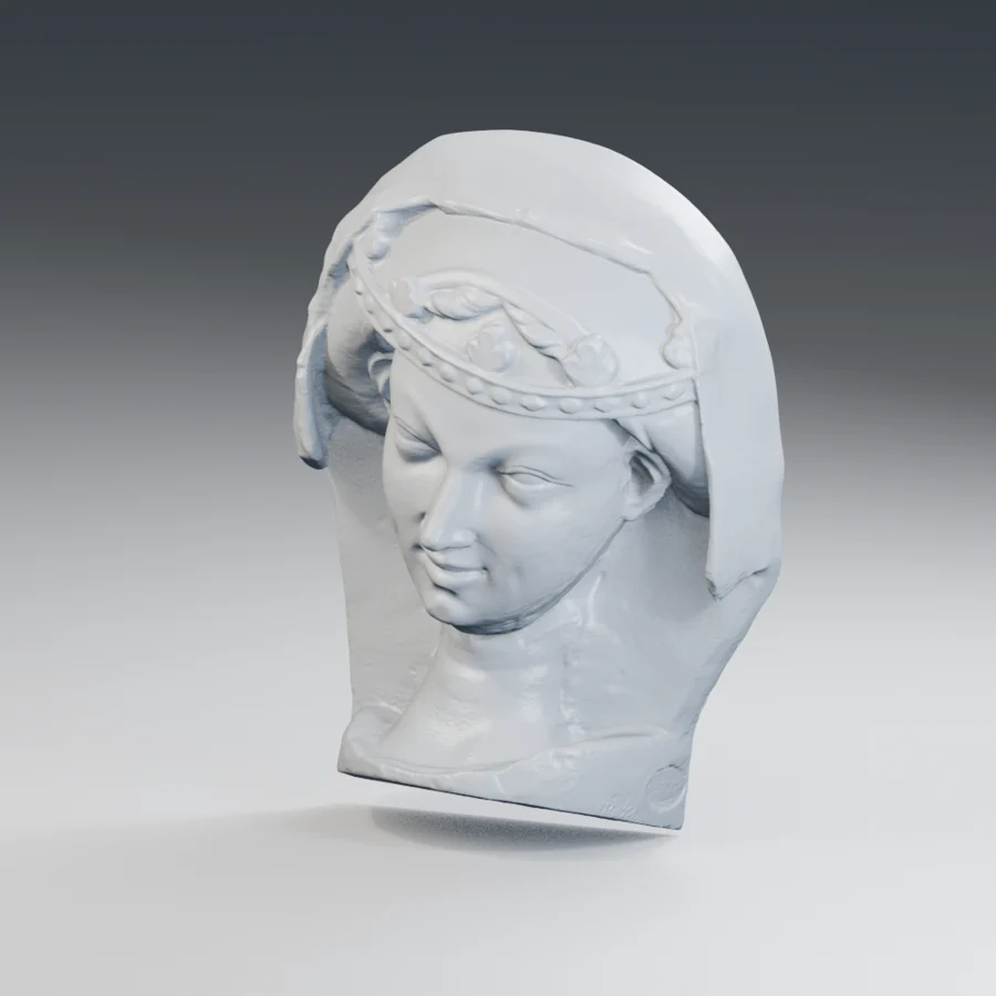 Vierge folle au voile et au diadème — KAS1459