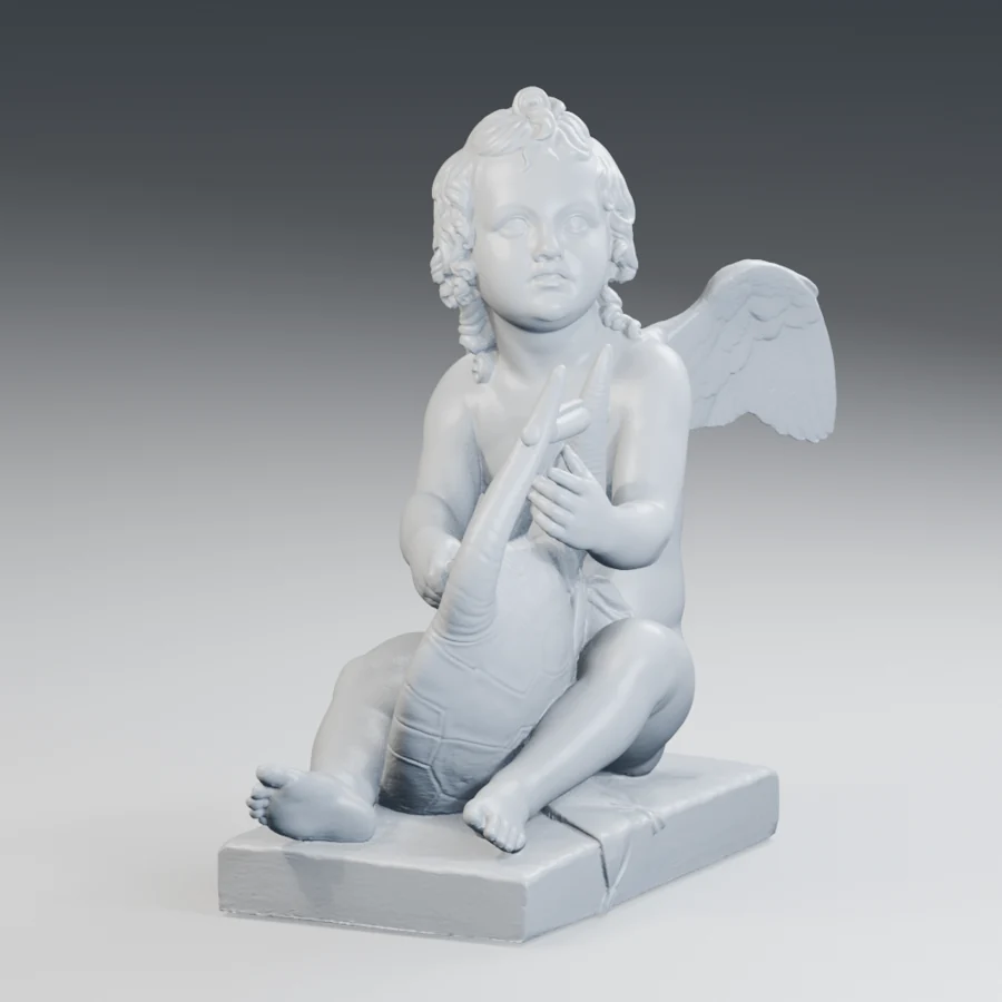 Amour jouant de la lyre — Thorvaldsen