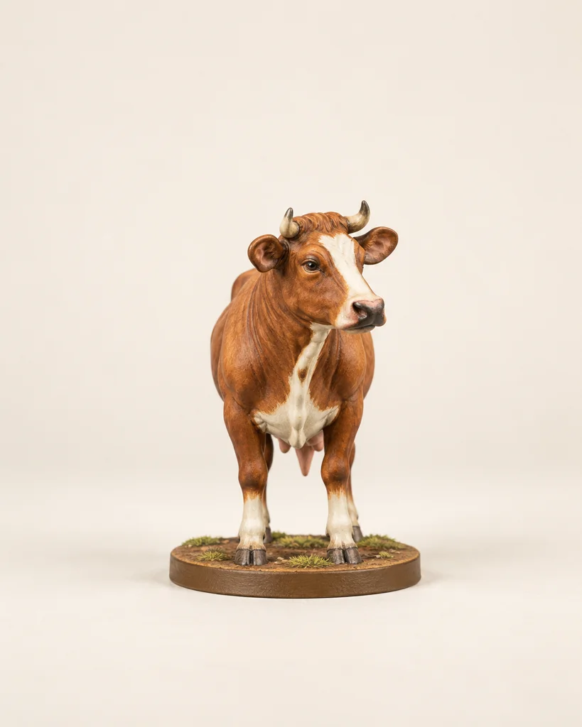 La Vache debout