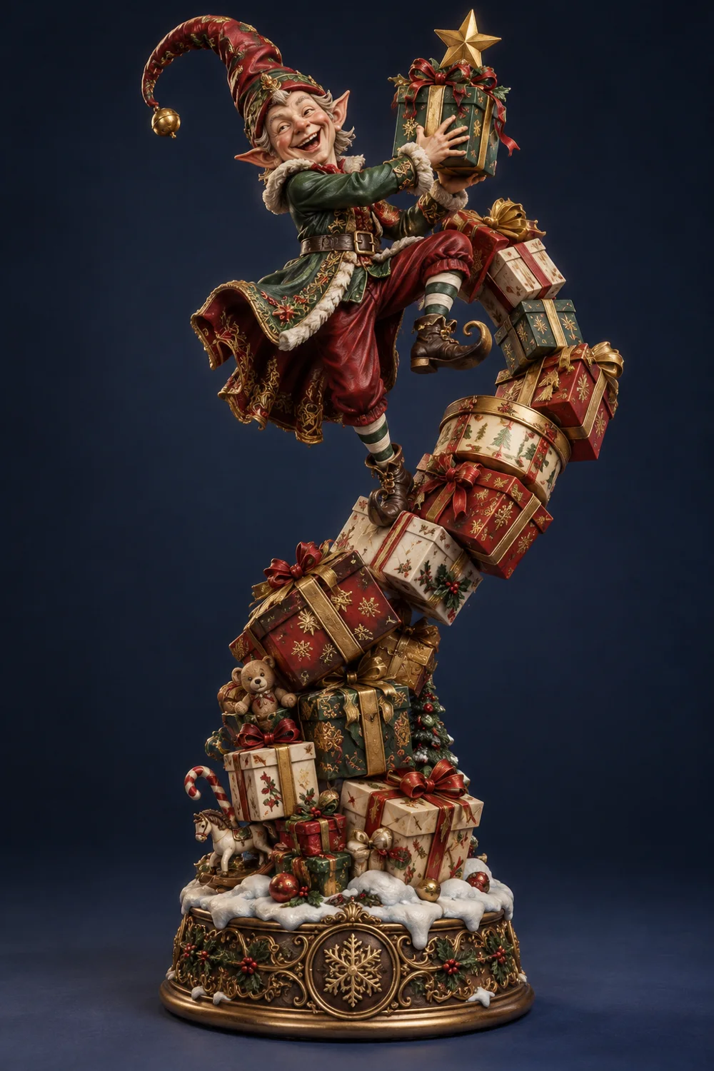 Le lutin dompteur de cadeaux