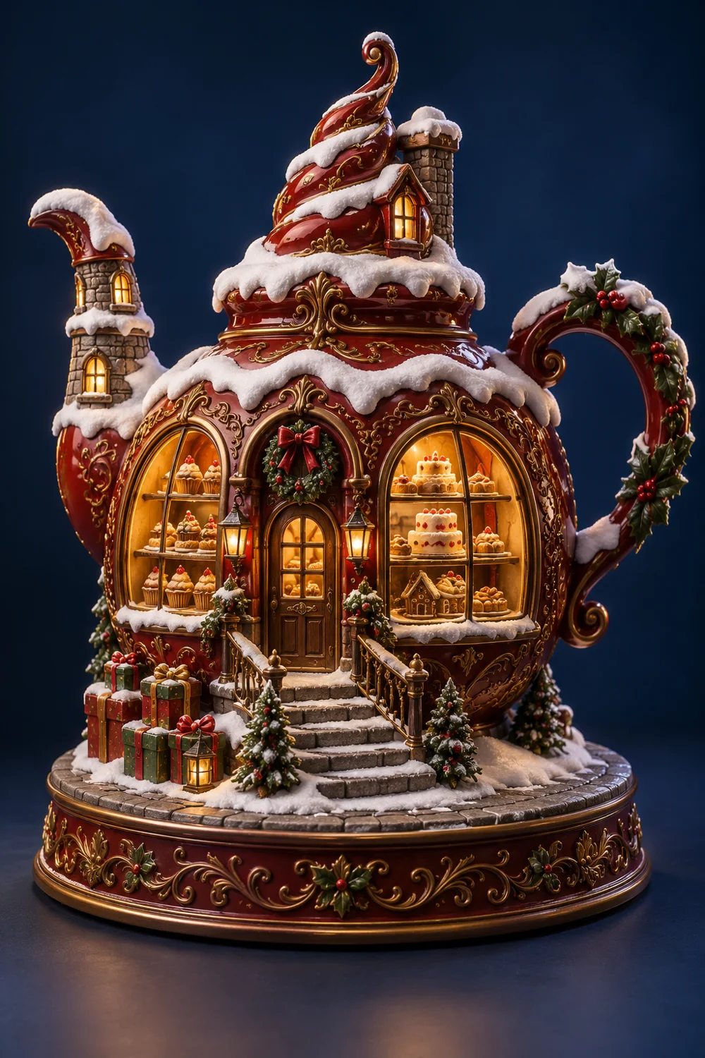 La théière de Noël enchantée