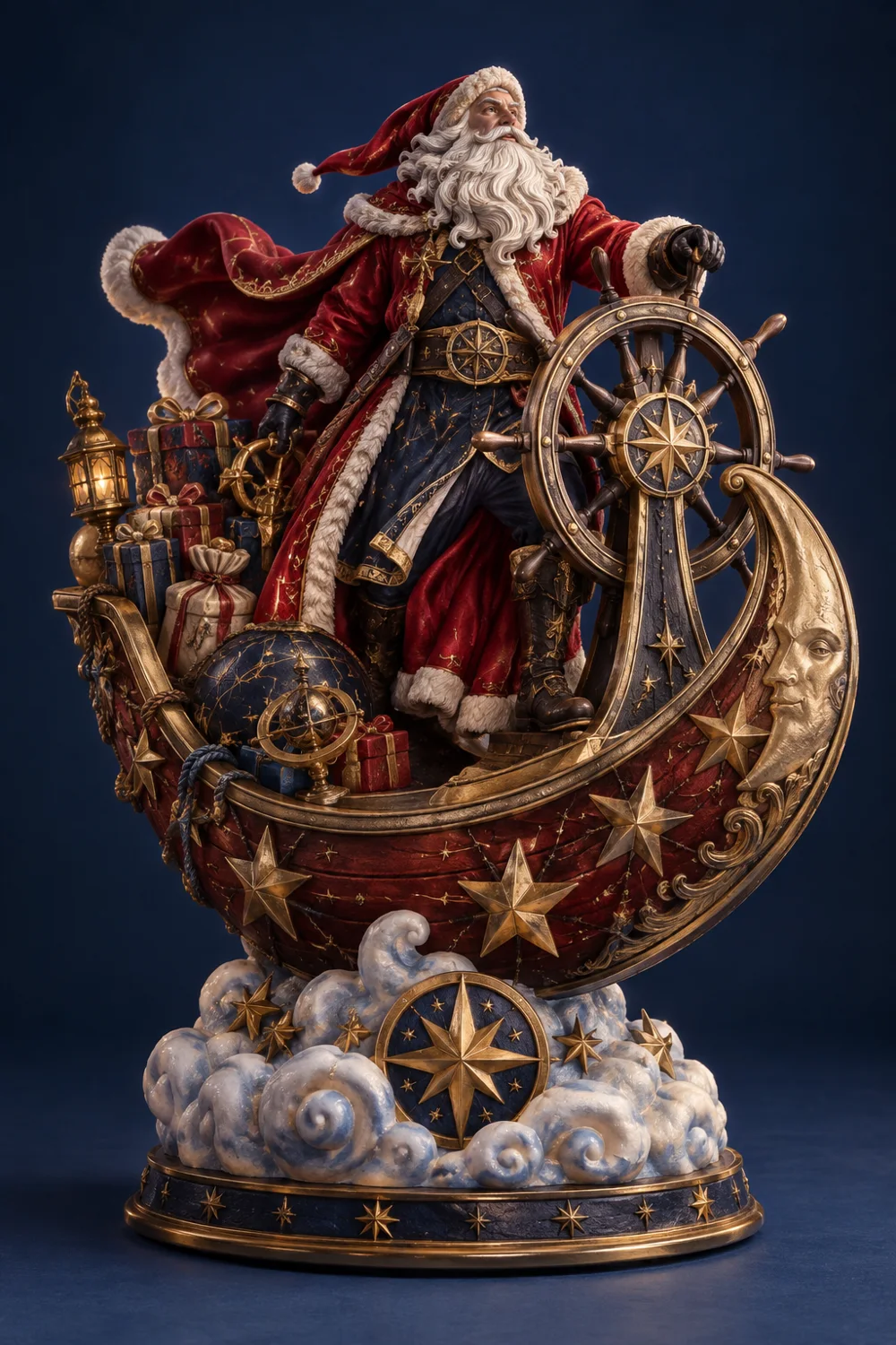 Le Père Noël navigateur des étoiles