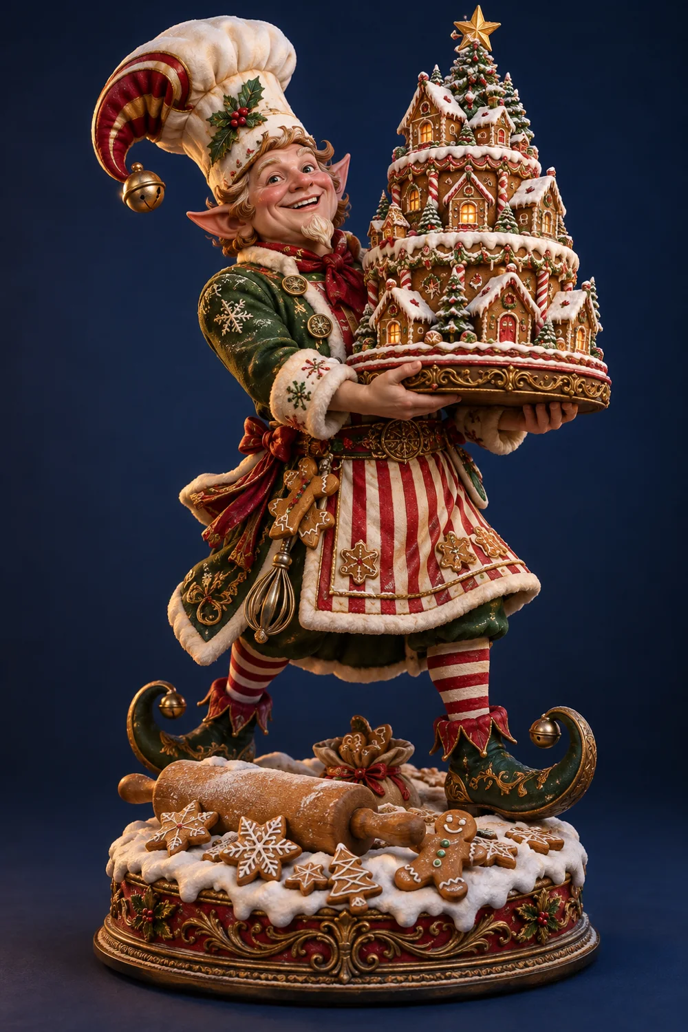 Le lutin pâtissier géant
