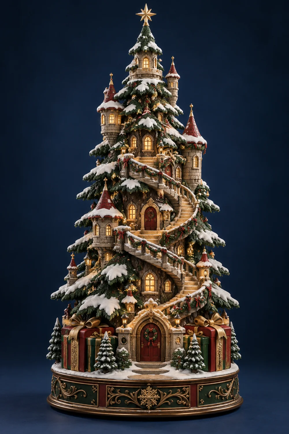 Le sapin château des lutins